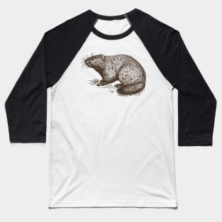 Vintage Groundhog Baseball T-Shirt